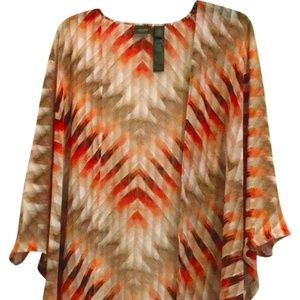 Multicolor Travelers Collection Boho Chevron